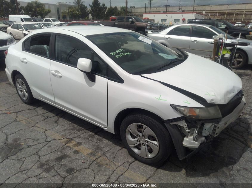 2013 HONDA CIVIC SDN LX - 19XFB2E59DE034357