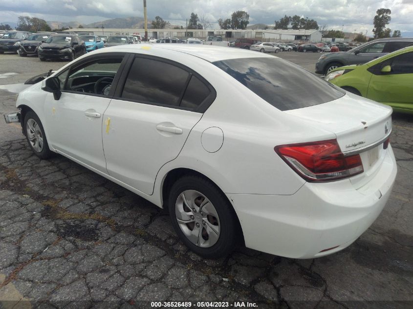 2013 HONDA CIVIC SDN LX - 19XFB2E59DE034357