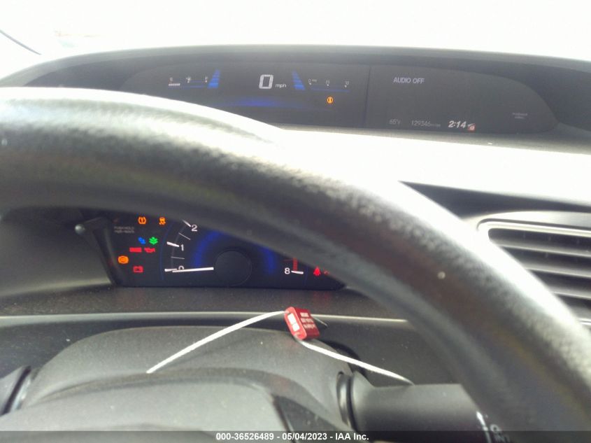 2013 HONDA CIVIC SDN LX - 19XFB2E59DE034357