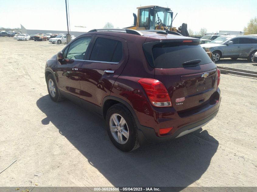 2017 CHEVROLET TRAX LT - 3GNCJLSB4HL257162