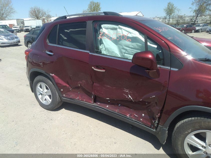2017 CHEVROLET TRAX LT - 3GNCJLSB4HL257162