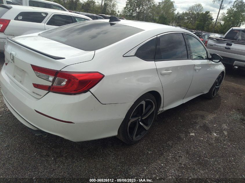 2021 HONDA ACCORD SEDAN SPORT - 1HGCV1F38MA114108