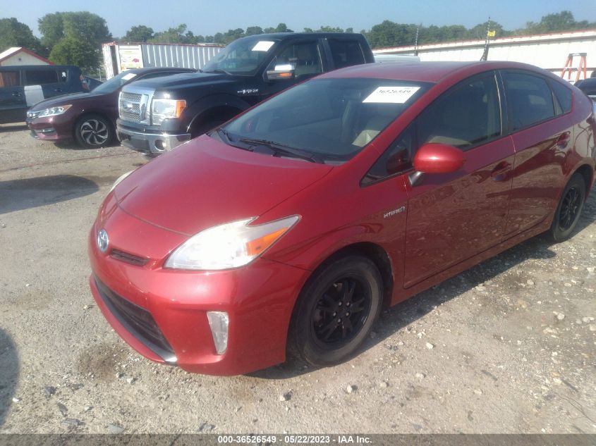 2013 TOYOTA PRIUS ONE/TWO/THREE/FOUR/FIVE - JTDKN3DUXD0347608
