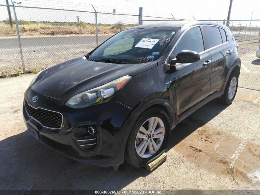 2017 KIA SPORTAGE LX - KNDPMCAC8H7227856