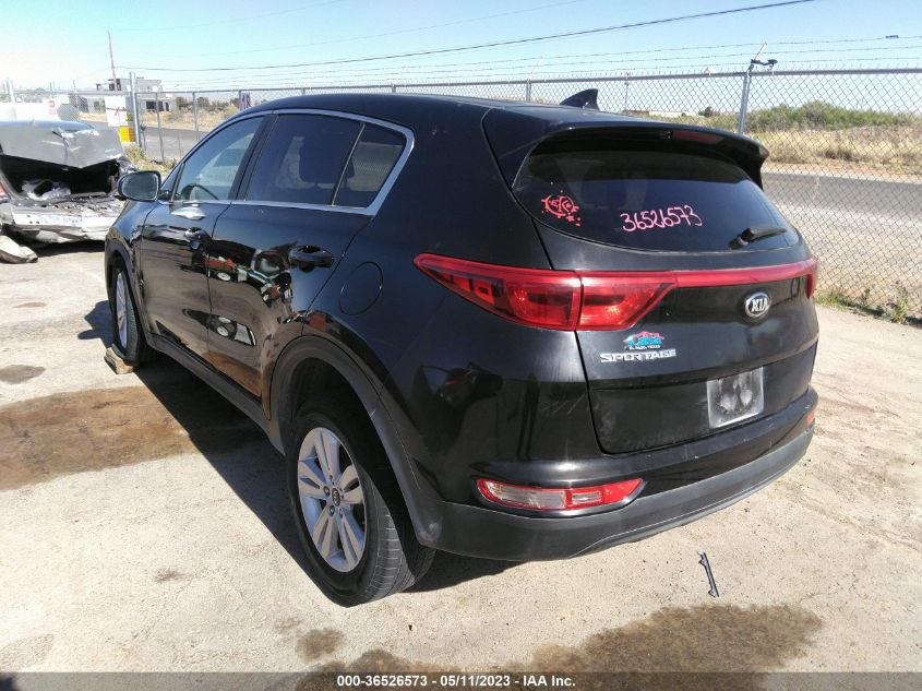 2017 KIA SPORTAGE LX - KNDPMCAC8H7227856