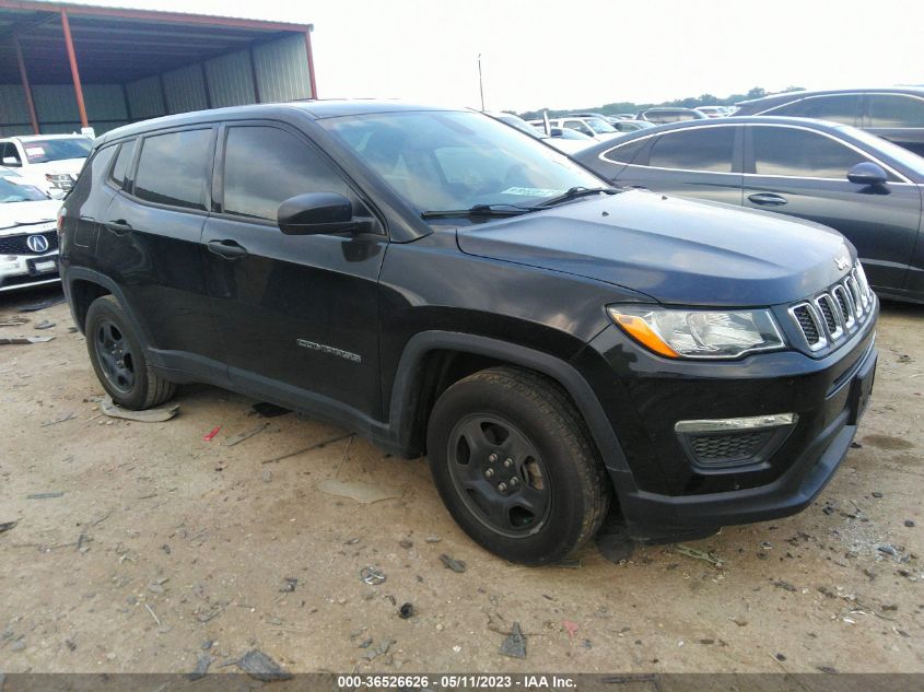 2019 JEEP COMPASS SPORT - 3C4NJCAB0KT614590