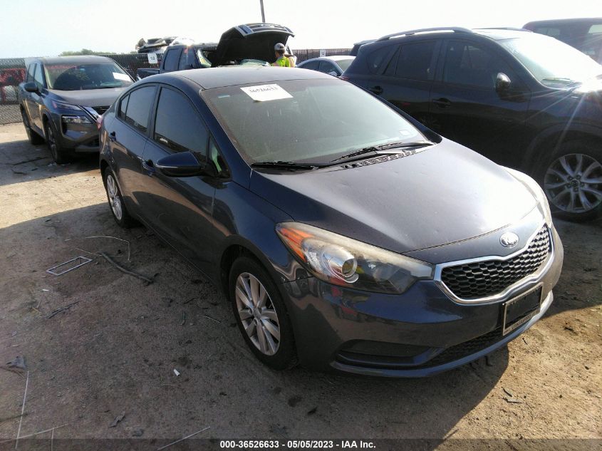 2014 KIA FORTE LX - KNAFX4A69E5134707