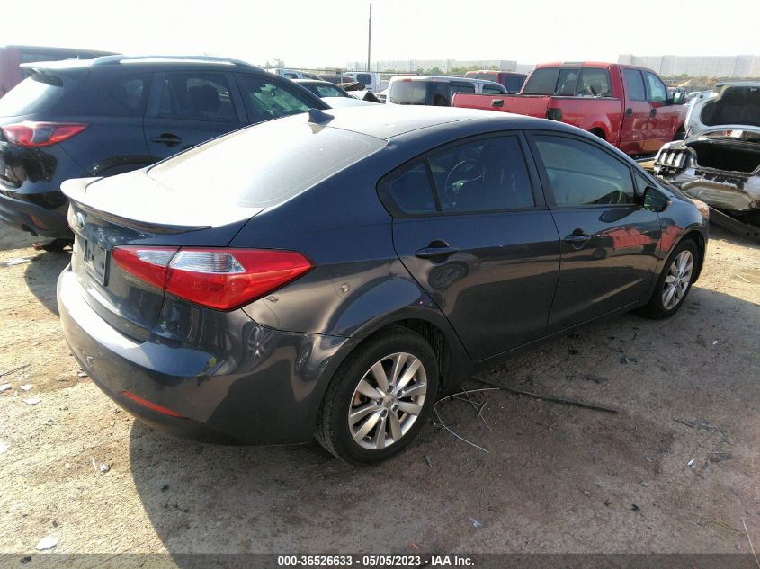 2014 KIA FORTE LX - KNAFX4A69E5134707