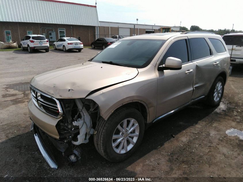 2015 DODGE DURANGO SXT - 1C4RDHAG6FC937674