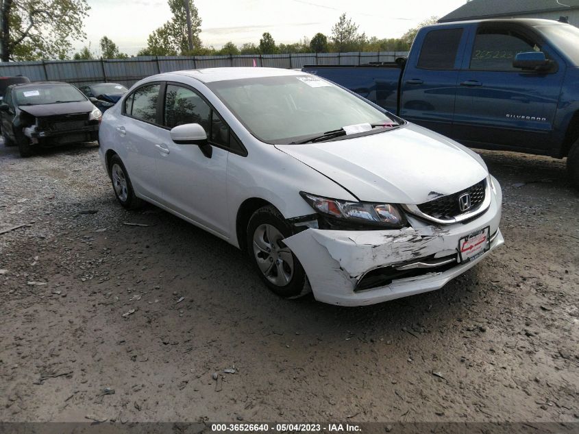 2014 HONDA CIVIC SEDAN LX - 2HGFB2F58EH501662