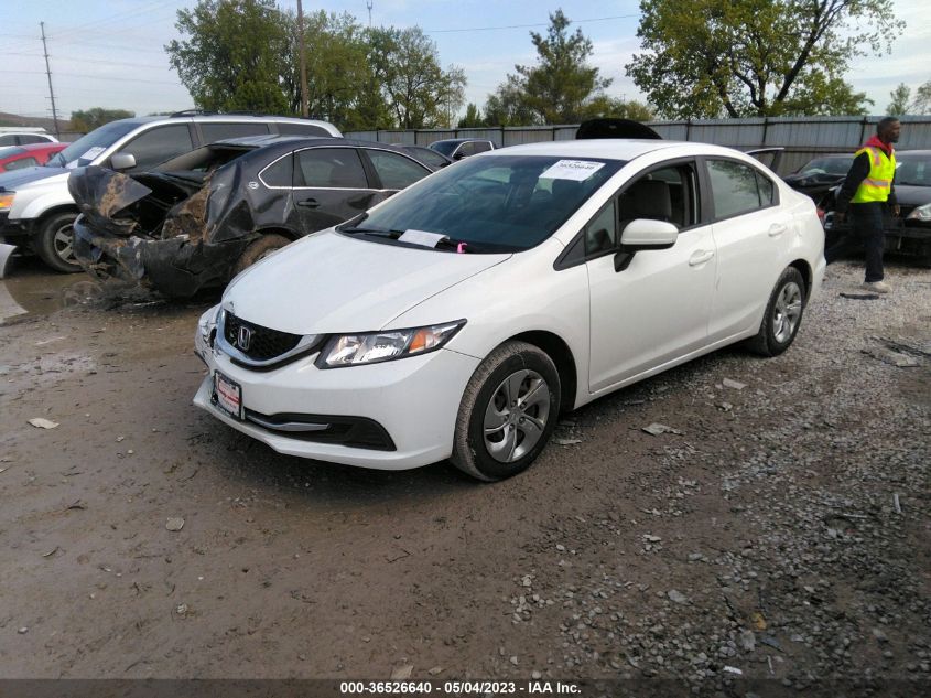 2014 HONDA CIVIC SEDAN LX - 2HGFB2F58EH501662