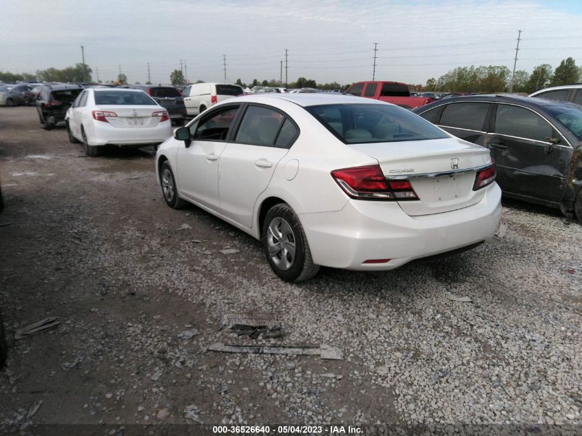 2014 HONDA CIVIC SEDAN LX - 2HGFB2F58EH501662