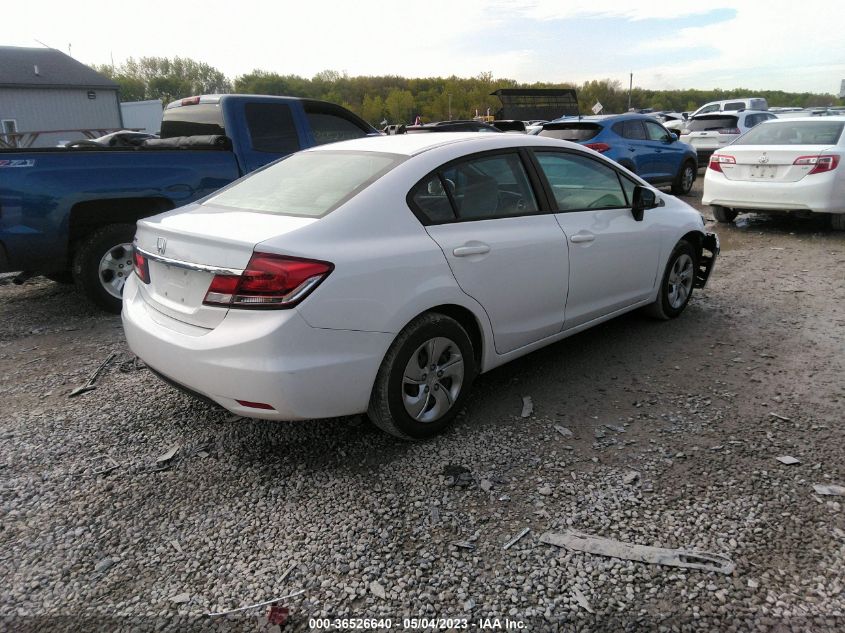 2014 HONDA CIVIC SEDAN LX - 2HGFB2F58EH501662