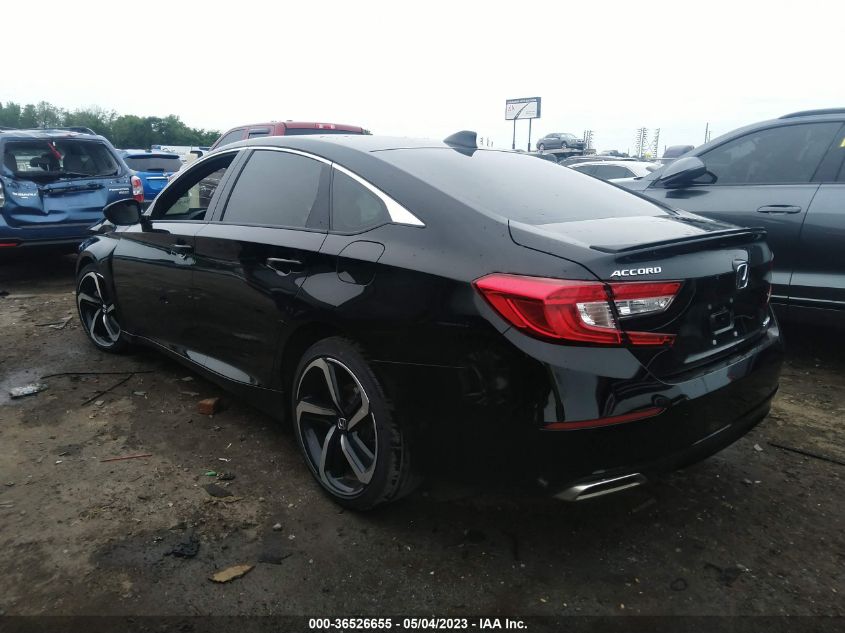 2022 HONDA ACCORD SEDAN SPORT - 1HGCV1F39NA085848