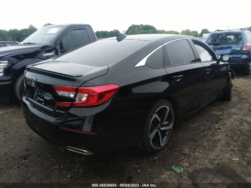 2022 HONDA ACCORD SEDAN SPORT - 1HGCV1F39NA085848