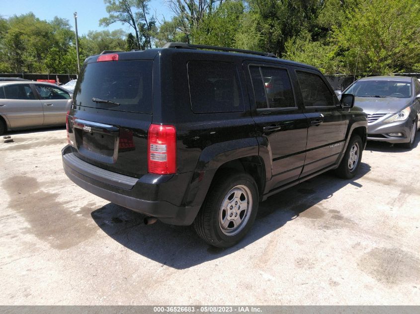 2016 JEEP PATRIOT SPORT - 1C4NJPBA4GD550757