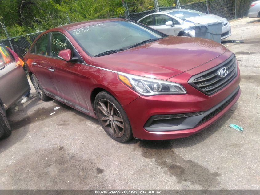 2015 HYUNDAI SONATA 2.0T SPORT - 5NPE34AB5FH050201