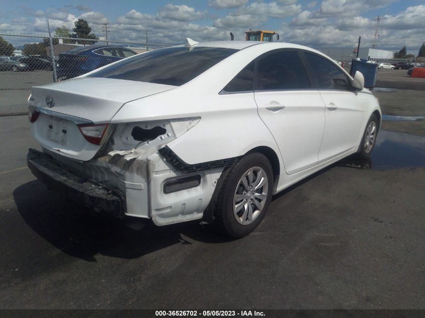 2013 HYUNDAI SONATA GLS PZEV - 5NPEB4AC9DH549348