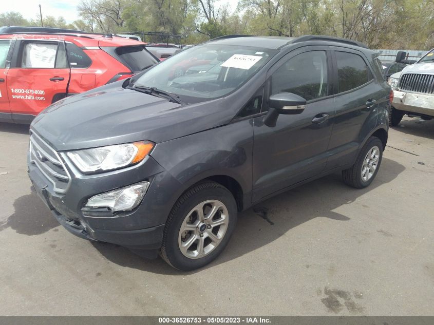 2020 FORD ECOSPORT SE - MAJ6S3GL8LC345159