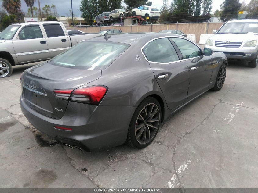 2021 MASERATI GHIBLI S GRANSPORT ZAM57YSS3M1362138