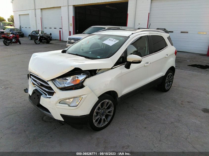 2020 FORD ECOSPORT TITANIUM - MAJ6S3KL7LC344754