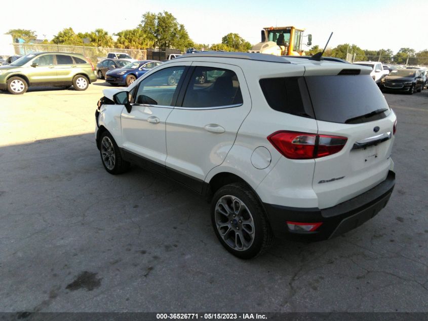 2020 FORD ECOSPORT TITANIUM - MAJ6S3KL7LC344754