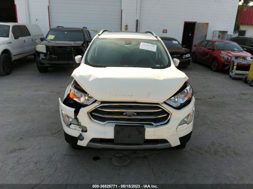 2020 FORD ECOSPORT TITANIUM - MAJ6S3KL7LC344754