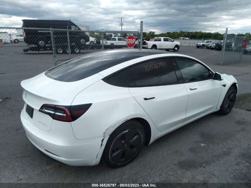 2022 TESLA MODEL 3 LONG RANGE - 5YJ3E1EB3NF106966