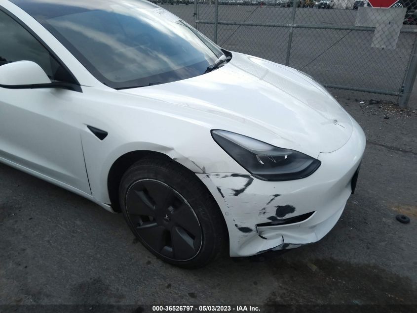 2022 TESLA MODEL 3 LONG RANGE - 5YJ3E1EB3NF106966