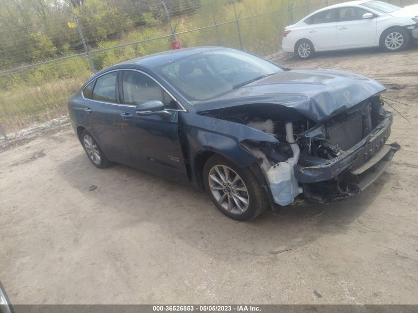 2018 FORD FUSION ENERGI SE - 3FA6P0PU9JR190869