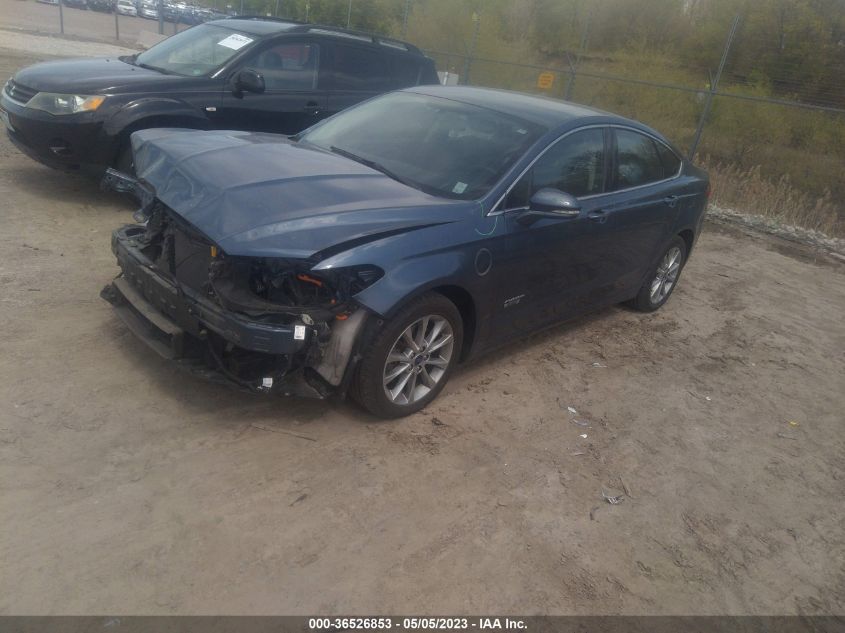 2018 FORD FUSION ENERGI SE - 3FA6P0PU9JR190869