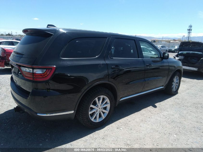 2021 DODGE DURANGO SXT - 1C4RDHAG3MC519036