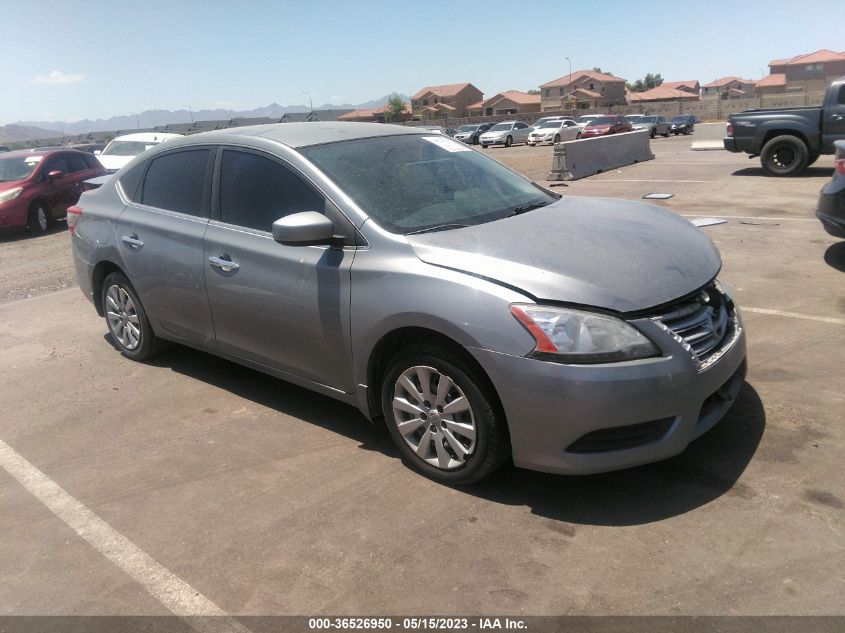 2014 NISSAN SENTRA S - 3N1AB7AP3EY274411