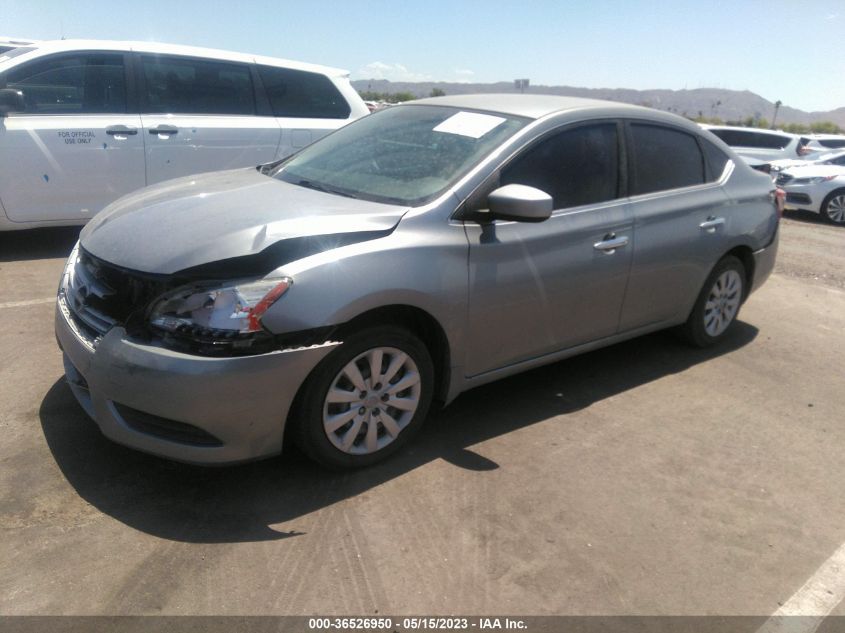 2014 NISSAN SENTRA S - 3N1AB7AP3EY274411