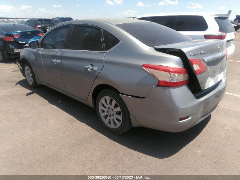 2014 NISSAN SENTRA S - 3N1AB7AP3EY274411