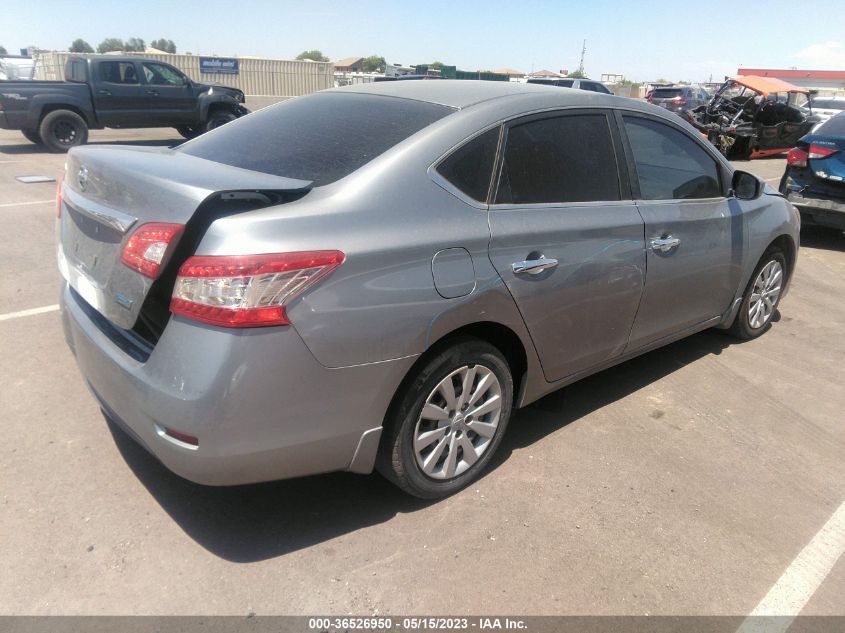 2014 NISSAN SENTRA S - 3N1AB7AP3EY274411