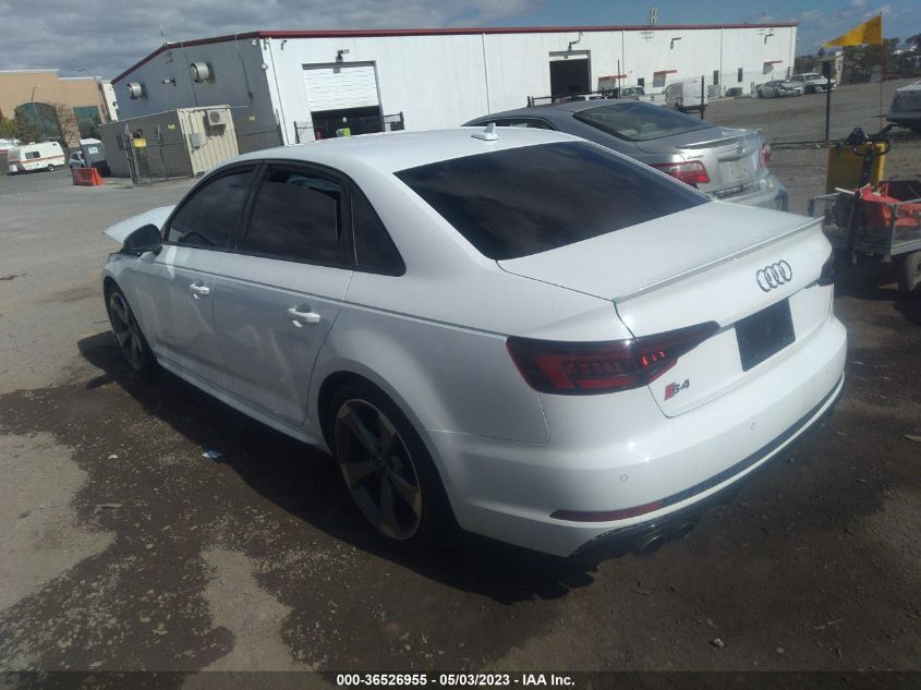 2018 AUDI S4 PRESTIGE - WAUC4AF4XJA157786