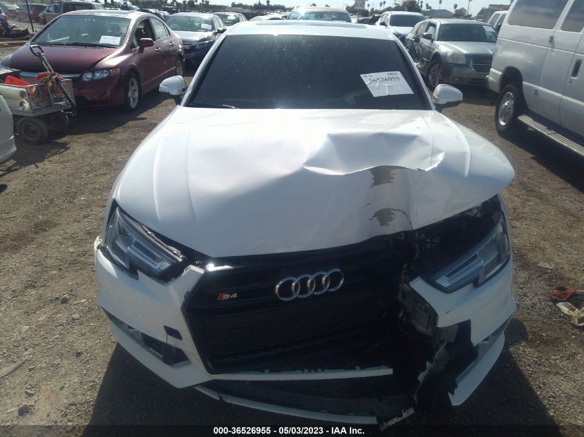 2018 AUDI S4 PRESTIGE - WAUC4AF4XJA157786