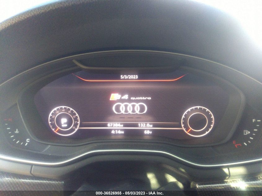 2018 AUDI S4 PRESTIGE - WAUC4AF4XJA157786