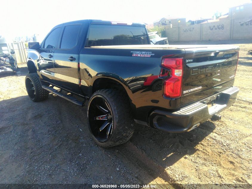 2021 CHEVROLET SILVERADO 1500 CUSTOM TRAIL BOSS - 1GCPYCEF5MZ319174
