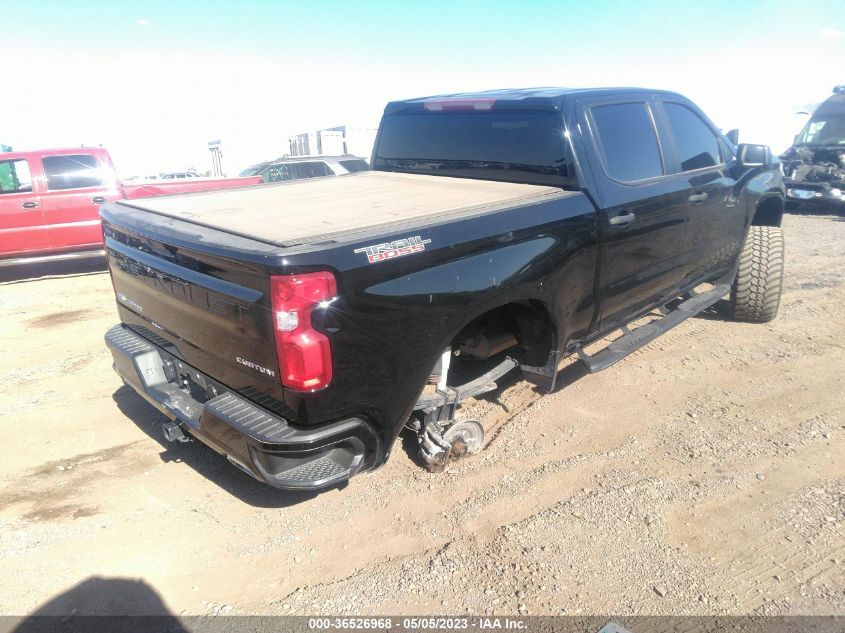 2021 CHEVROLET SILVERADO 1500 CUSTOM TRAIL BOSS - 1GCPYCEF5MZ319174