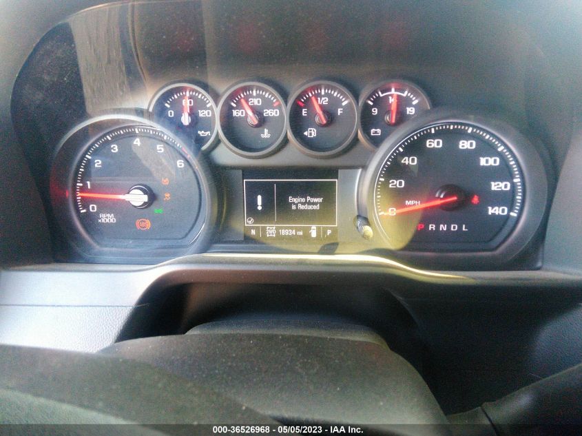 2021 CHEVROLET SILVERADO 1500 CUSTOM TRAIL BOSS - 1GCPYCEF5MZ319174