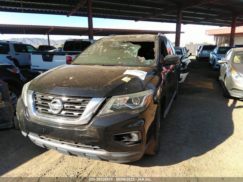 VIN 5N1DR2MN8HC686464 2017 NISSAN PATHFINDER SV