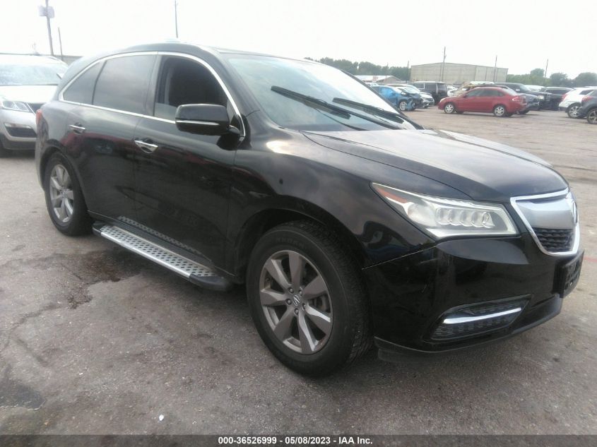 2014 ACURA MDX TECH PKG - 5FRYD3H40EB001849