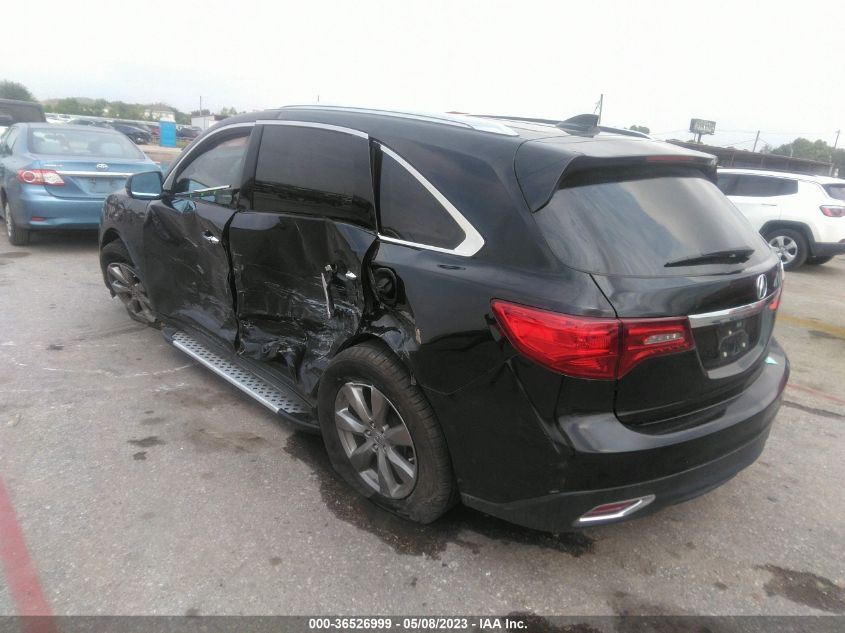 2014 ACURA MDX TECH PKG - 5FRYD3H40EB001849