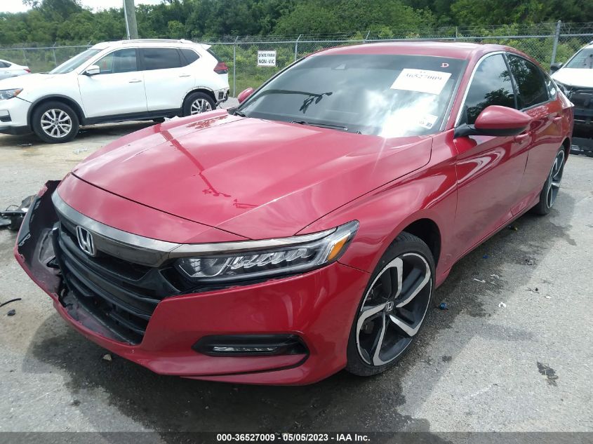 2020 HONDA ACCORD SEDAN SPORT - 1HGCV1F31LA116734