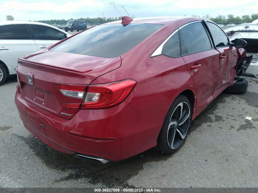 2020 HONDA ACCORD SEDAN SPORT - 1HGCV1F31LA116734