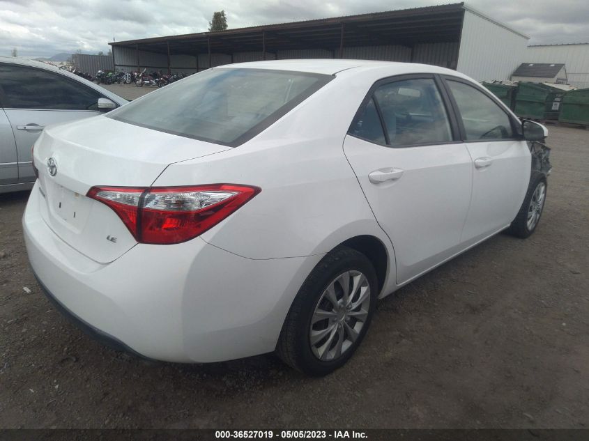 2016 TOYOTA COROLLA L/LE/S/S PLUS/LE PLUS - 2T1BURHE0GC696361