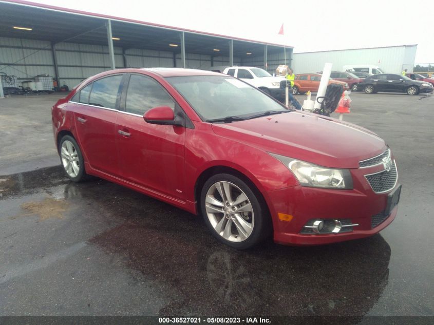 2014 CHEVROLET CRUZE LTZ - 1G1PG5SBXE7119137