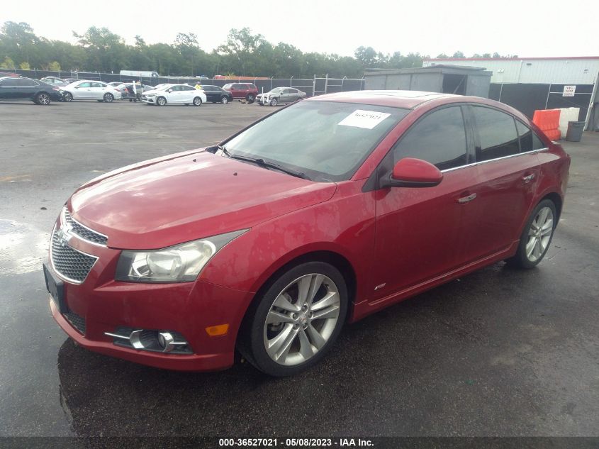 2014 CHEVROLET CRUZE LTZ - 1G1PG5SBXE7119137